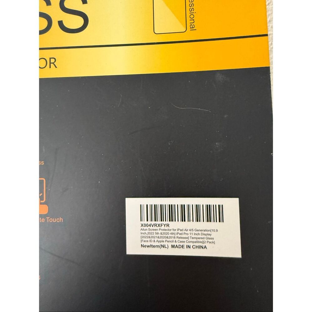 Ailun Glass Screen Protector IPad 4/5 Air IPad Pro 11 inch New - Picture 2 of 3